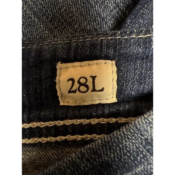 BKE Starlite Mid Rise Denim Blue Jeans Cut Off Pants Women's Size 28 - Picture 11 of 13